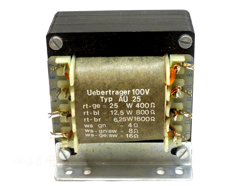 AÜ 25 Audiouebertrager 100V [ID 1042]-image