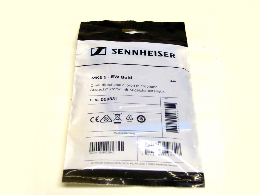Sennheiser MKE 2 - EW Gold [ID 2009]-image