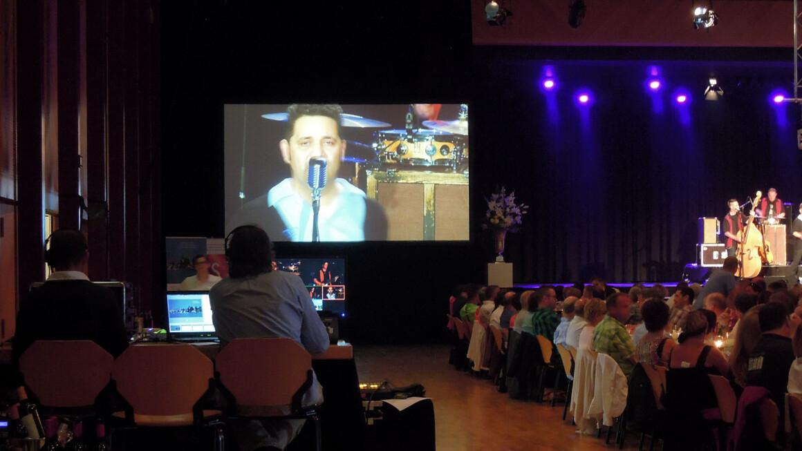 Technische Betreuung von Anlässen