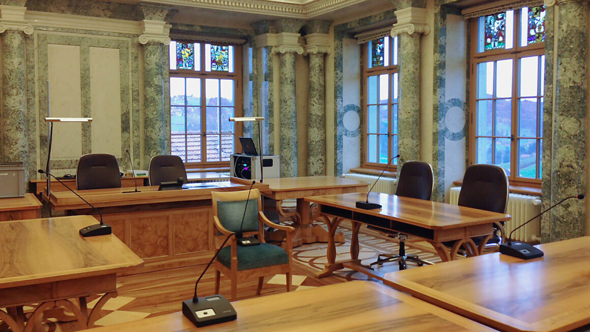 Obergerichtssaal – Trogen